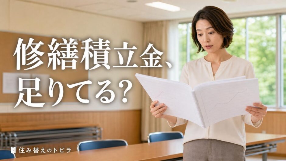 修繕積立金の不足と売却｜長期修繕計画で不足を見抜き、対策後に売る