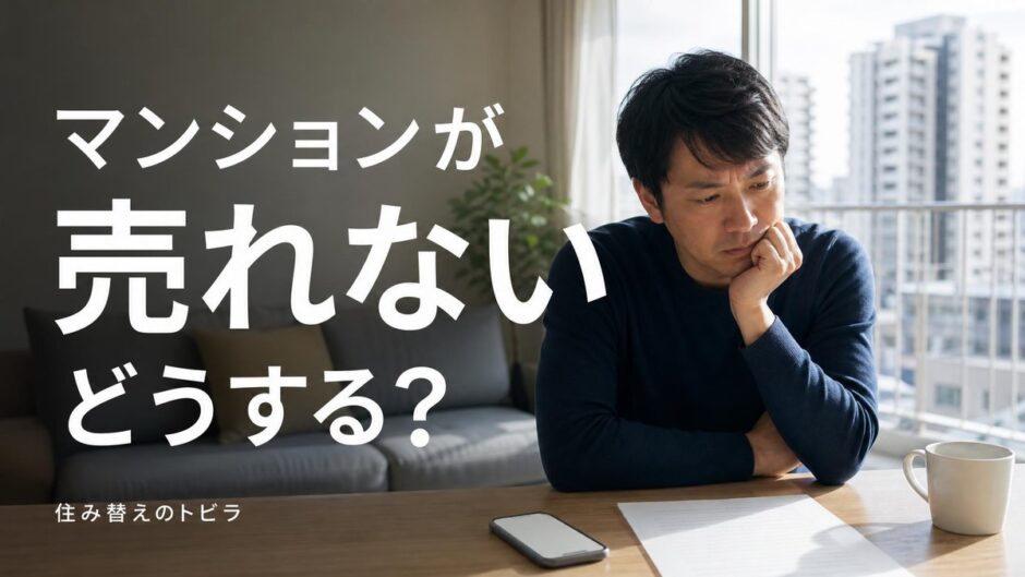 マンションが売れないときどうする？対策を決める順番と統計の目安