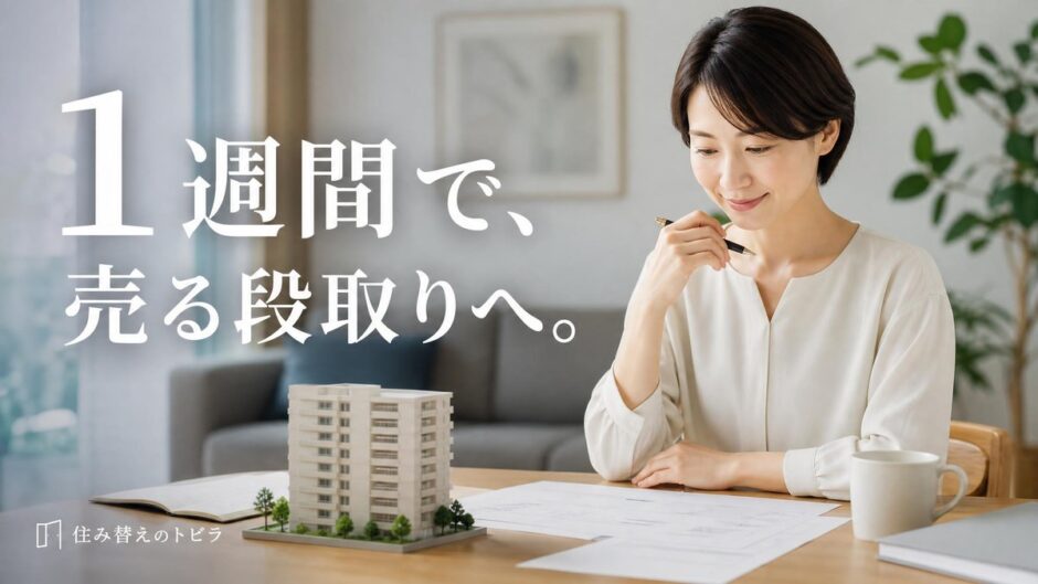 マンション売却は1週間で可能か｜条件と5日間の段取り、届かないときの到達点