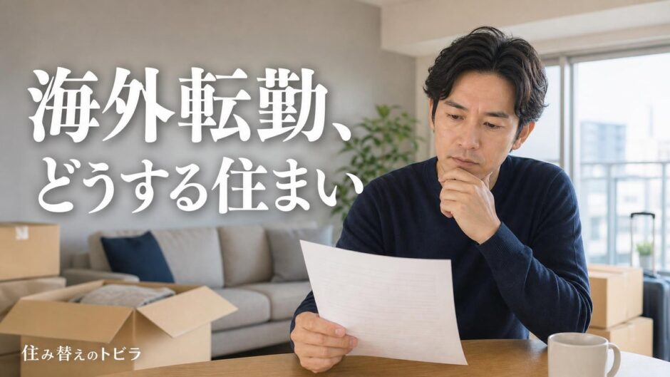 海外転勤でマンションを売る時期と手続き｜非居住者の税金と貸す判断