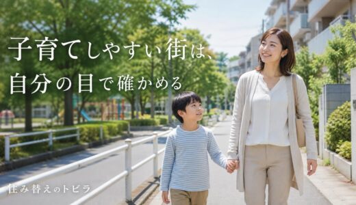 子育て環境で住み替える街の選び方｜子育てしやすい街の条件と確かめ方