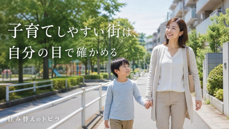 子育て環境で住み替える街の選び方｜子育てしやすい街の条件と確かめ方
