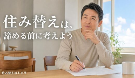 住み替えしたいのにできない？諦める前に確かめる3つの数字と解決策