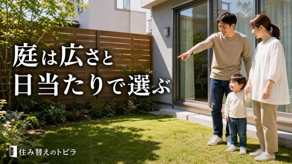 庭が欲しくて住み替える前に｜庭付き一戸建ての選び方と手入れの費用