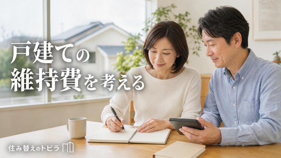 マンションから戸建ての維持費｜修繕費・光熱費・税金の差と比べ方