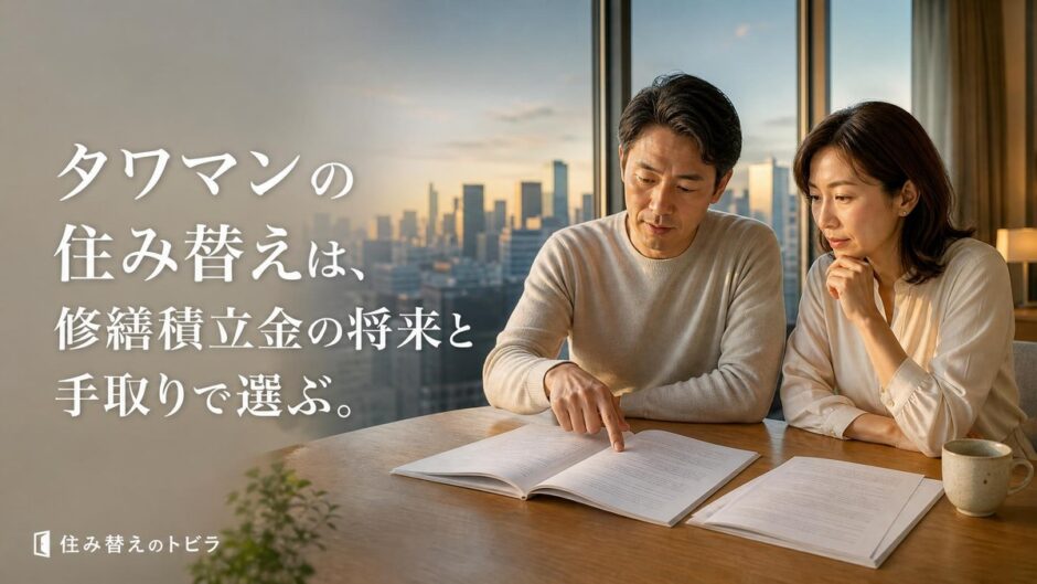 タワマンからタワマンへの住み替え｜資産形成の条件と修繕積立金の将来