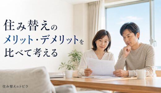 住み替えのメリット・デメリット｜費用の目安と住み続ける場合との比べ方