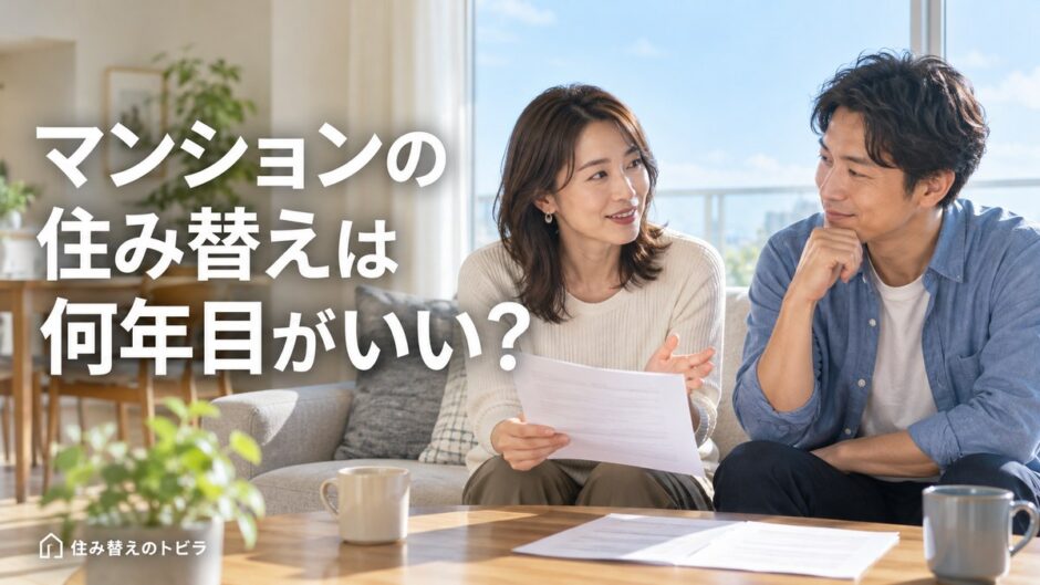 マンションの住み替えは何年目がいい？5年・10年の税金と築年数の節目