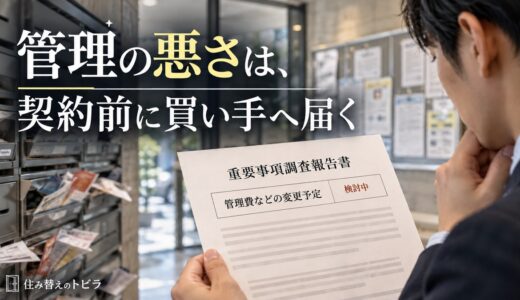 管理の悪いマンションは売れる？管理状態や滞納は買い手に知られる？