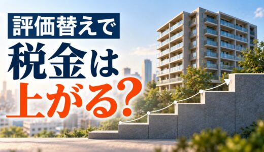 固定資産税の評価替えで、来年から税金が上がる？マンションは年数千円ずつ