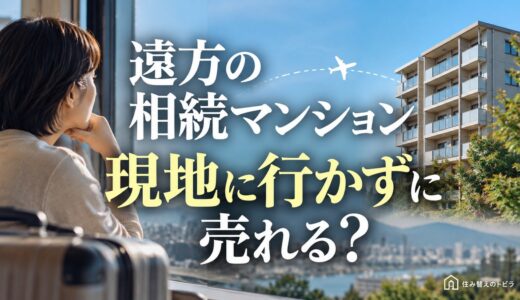 遠方の相続マンション、現地に行かずに売れる？手順と損を防ぐ3つの対策