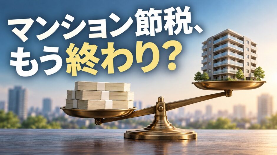 相続対策のマンション、2024年の評価見直し後も持ち続ける？4択の税額比較