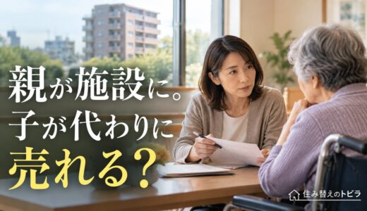 親が施設に入ったら、子が代わりに親のマンションを売れる？3つの方法と期限